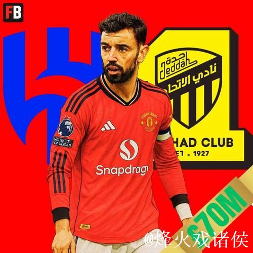 曝曼联中场大换血！冬窗7000万抛售B费 梅努面临外租